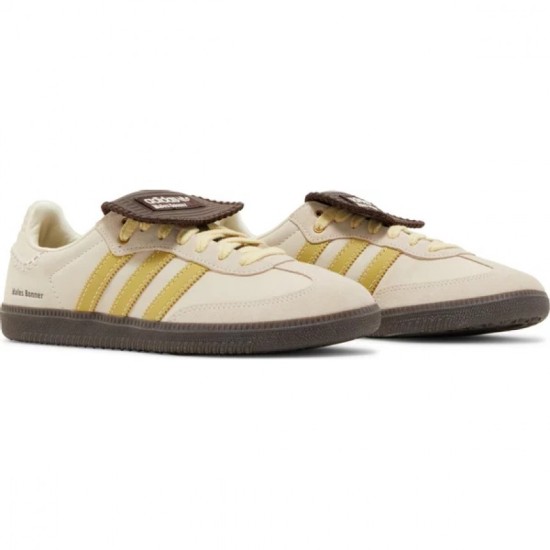 Adidas X Wales Bonner Samba Pony Ecru Tint Yellow