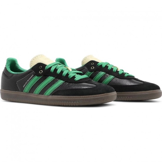 Wales Bonner X Adidas Samba Black Green