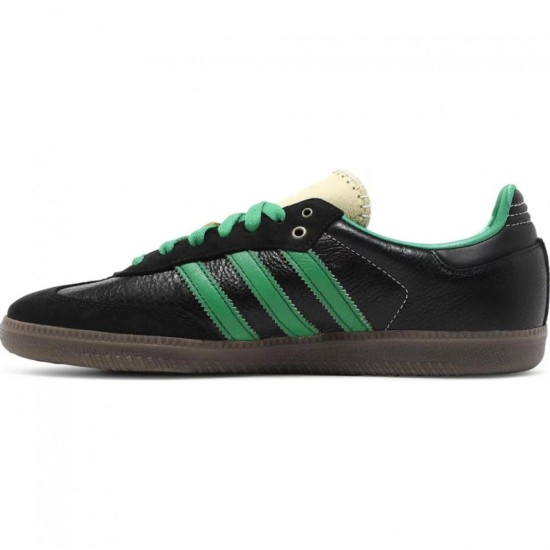 Wales Bonner X Adidas Samba Black Green