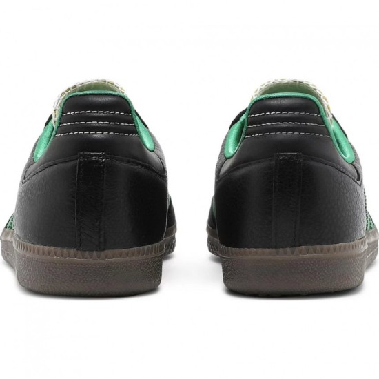 Wales Bonner X Adidas Samba Black Green