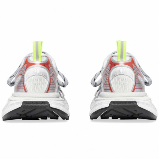  3XL Sneaker Worn-Out - White Blue Red