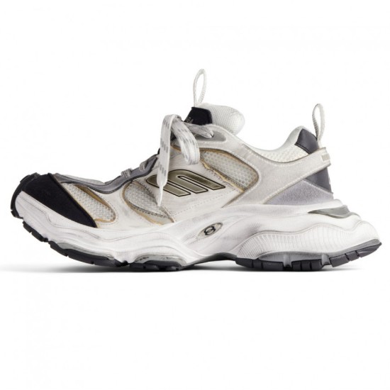  Cargo Sneaker In WhiteGrey