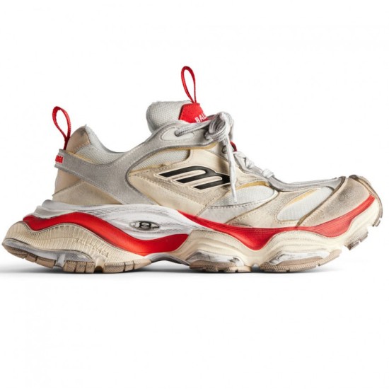 Cargo Sneaker Worn-Out - Beige Red