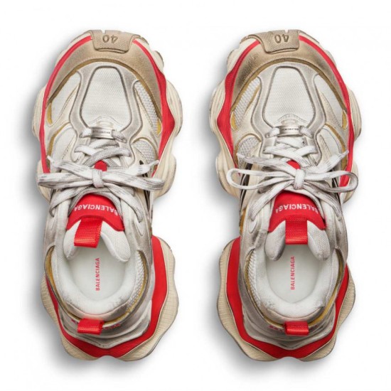  Cargo Sneaker Worn-Out - Beige Red