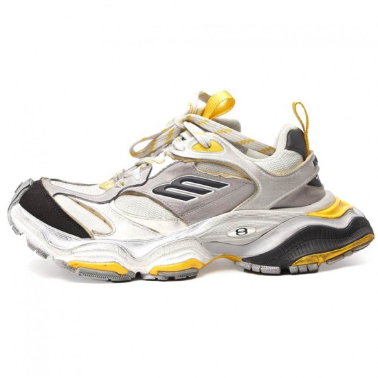  Cargo Sneaker Worn-Out - Grey Yellow