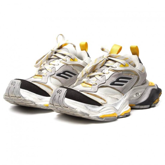  Cargo Sneaker Worn-Out - Grey Yellow