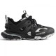  Track Sneaker Black Silver