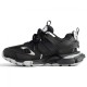  Track Sneaker Black Silver