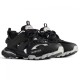  Track Sneaker Black Silver