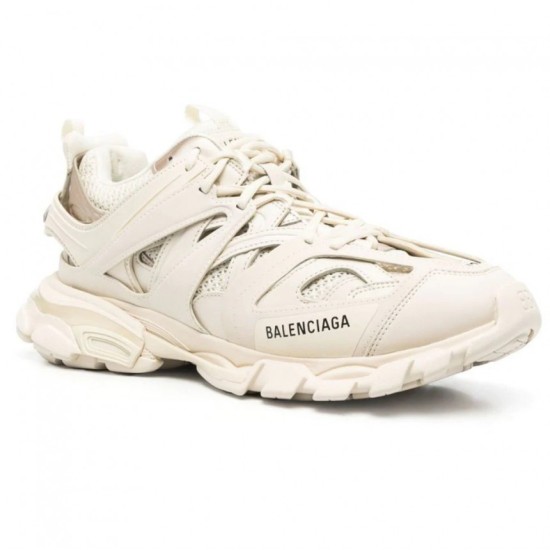  Track Sneaker lace-up low-top Beige