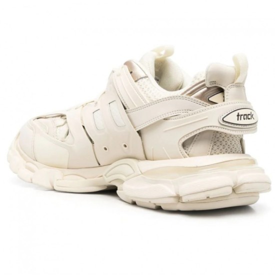  Track Sneaker lace-up low-top Beige