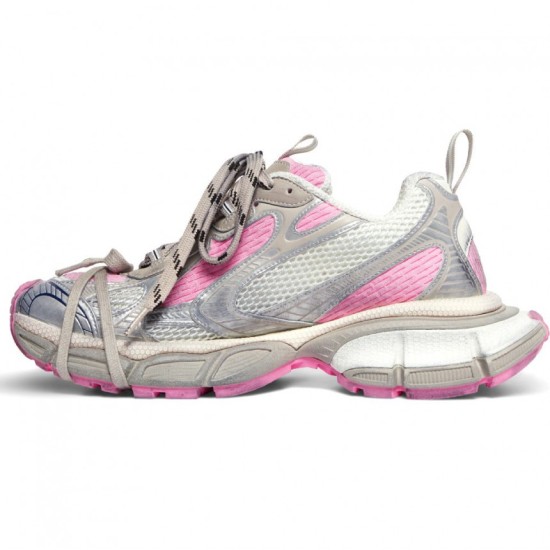  Women's 3XL Trainers in WhiteGreyPink