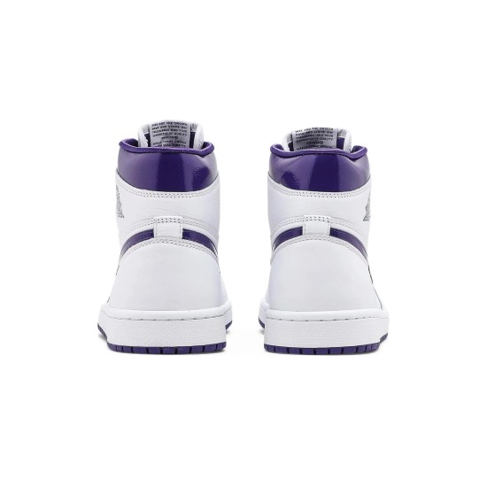 Jordan 1 High Court Purple White