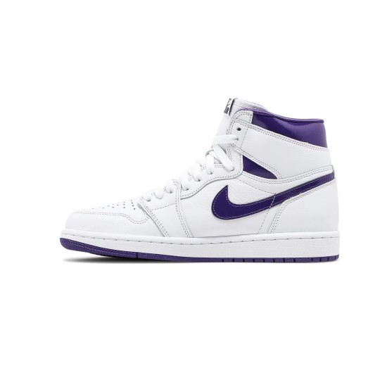Jordan 1 High Court Purple White