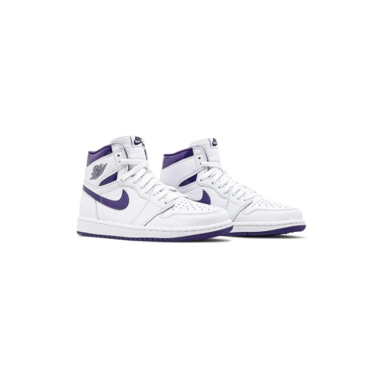 Jordan 1 High Court Purple White