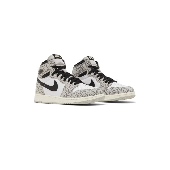 Jordan 1 High White Cement