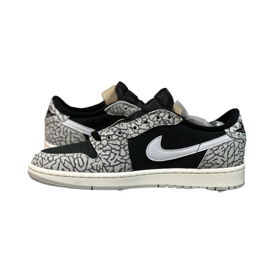 Jordan 1 Low Black Cement