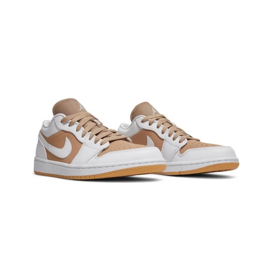 Jordan 1 Low Hemp White