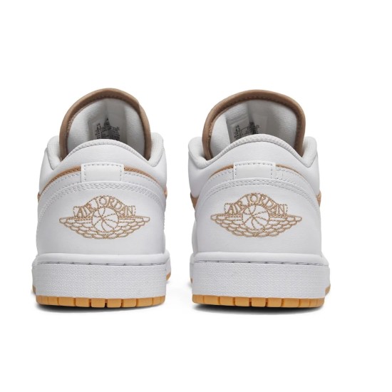 Jordan 1 Low Hemp White