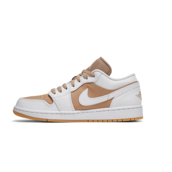 Jordan 1 Low Hemp White