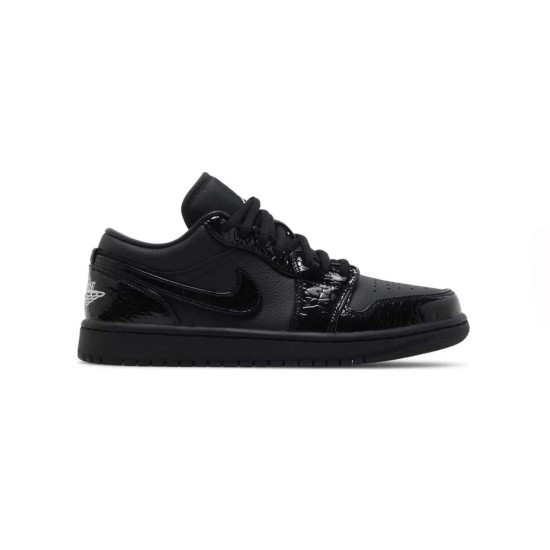 Jordan 1 Low SE Black Croc
