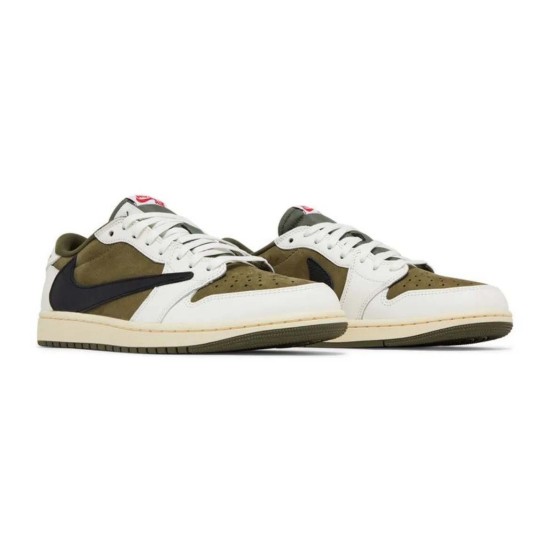Travis Scott x Air Jordan 1 Low OG SP Medium Olive