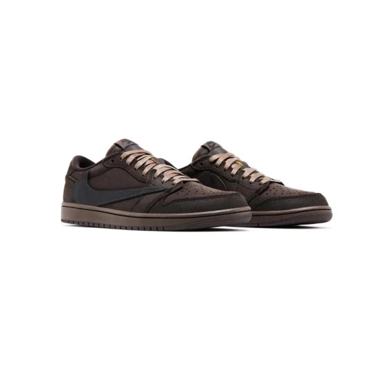 Travis Scott x Air Jordan 1 Low OG SP Velvet Brown