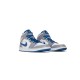 Jordan 1 Mid Cement True Blue