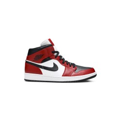 Jordan 1 Mid Chicago Black Toe