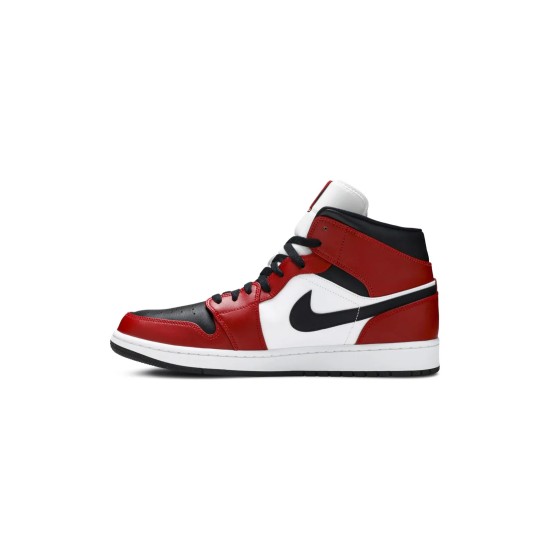 Jordan 1 Mid Chicago Black Toe