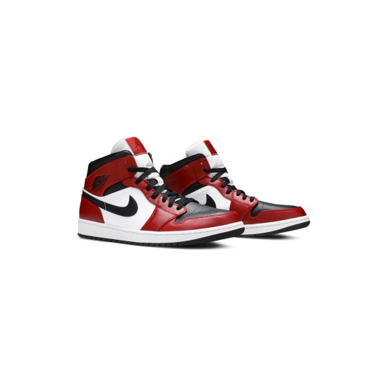 Jordan 1 Mid Chicago Black Toe