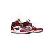 Jordan 1 Mid Chicago Black Toe