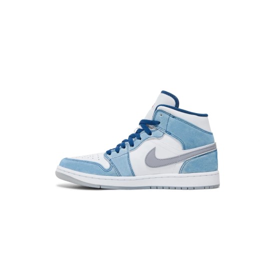 Jordan 1 Mid French Blue