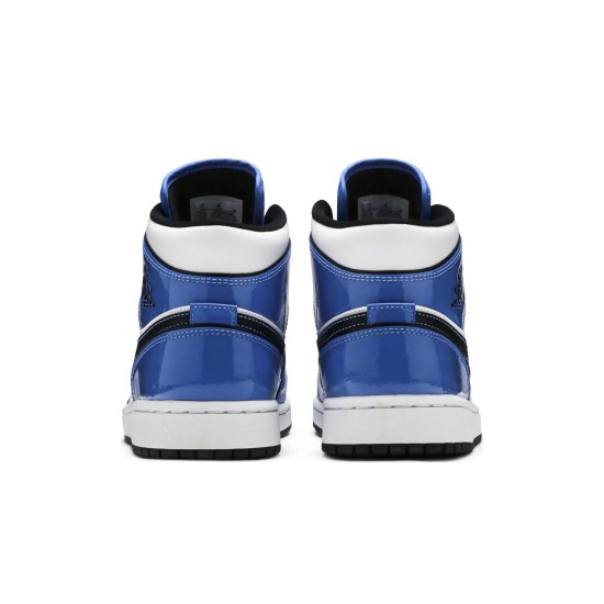 Jordan 1 Mid Signal Blue