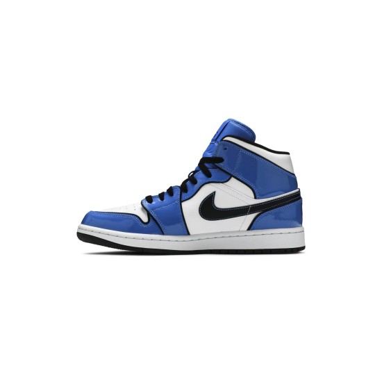 Jordan 1 Mid Signal Blue