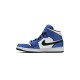 Jordan 1 Mid Signal Blue