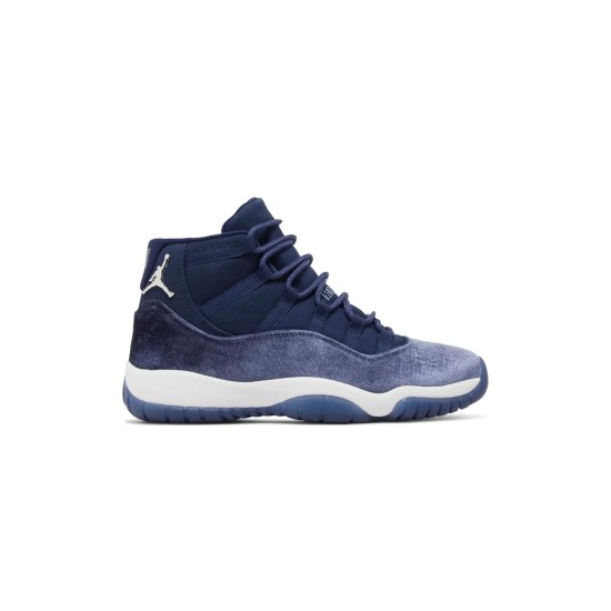 Jordan 11 High Midnight Navy Velvet