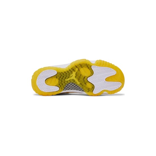 Jordan 11 Low Yellow Snakeskin