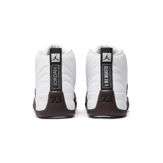 A Ma Maniere x Jordan 12 White