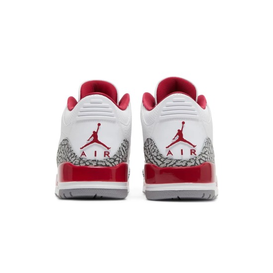 Jordan 3 Cardinal Red