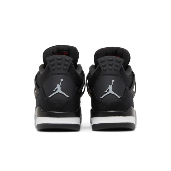Jordan 4 Black Canvas