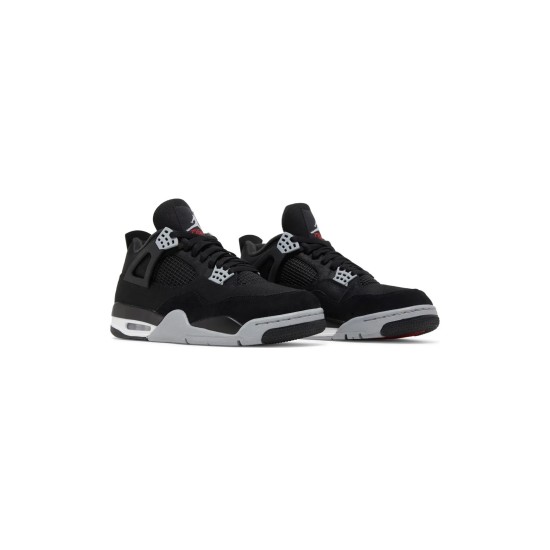 Jordan 4 Black Canvas
