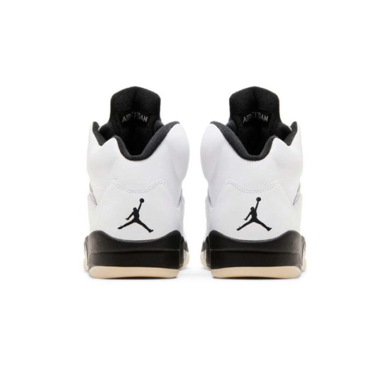 Jordan 5 White Black
