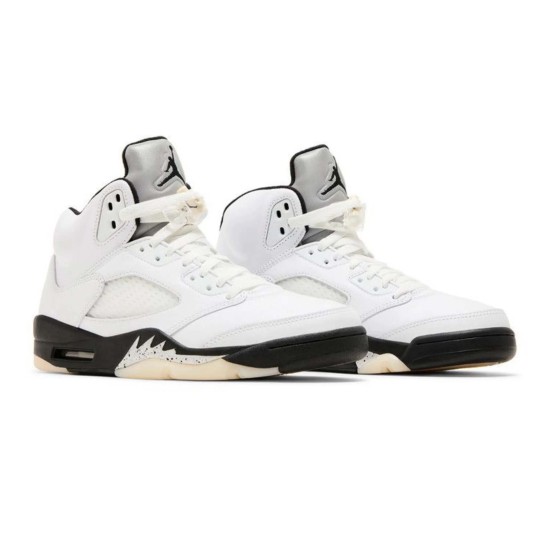 Jordan 5 White Black