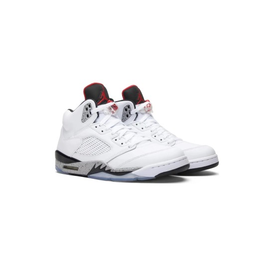 Jordan 5 White Cement