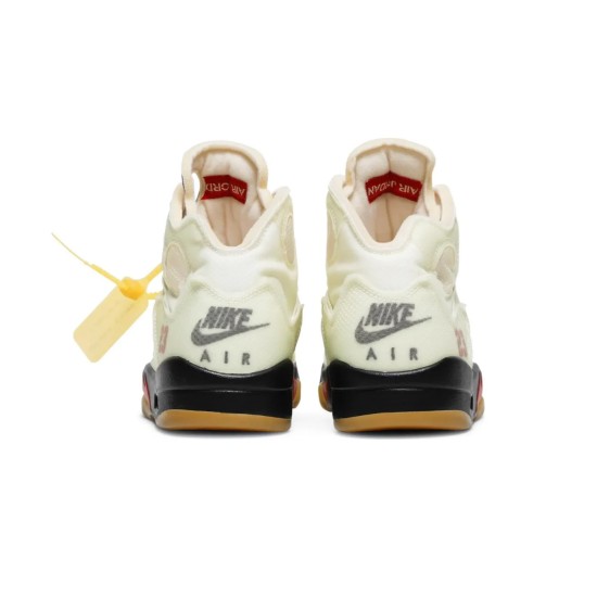 Off-White x Jordan 5 Retro Sail