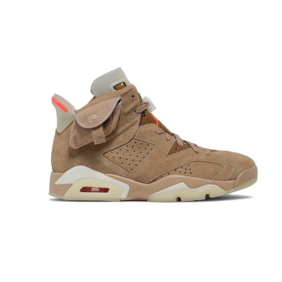 Travis Scott x Jordan 6 British Khaki