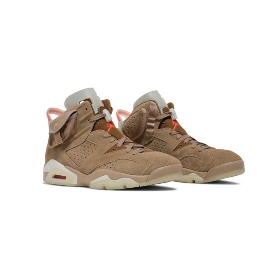 Travis Scott x Jordan 6 British Khaki
