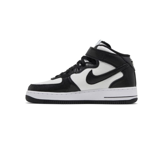 Stussy x Air Force 1 Mid Black White