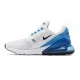 Air Max 270 White Photo Blue